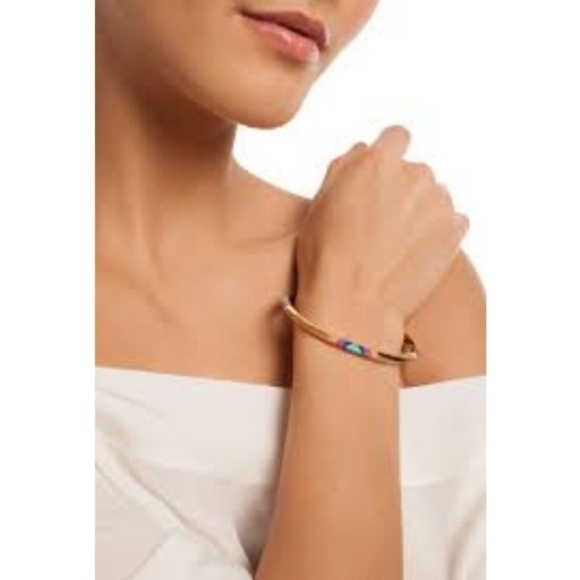 💕TRINA TURK💕 Knife Edge Bangle Bracelet - Picture 4 of 8